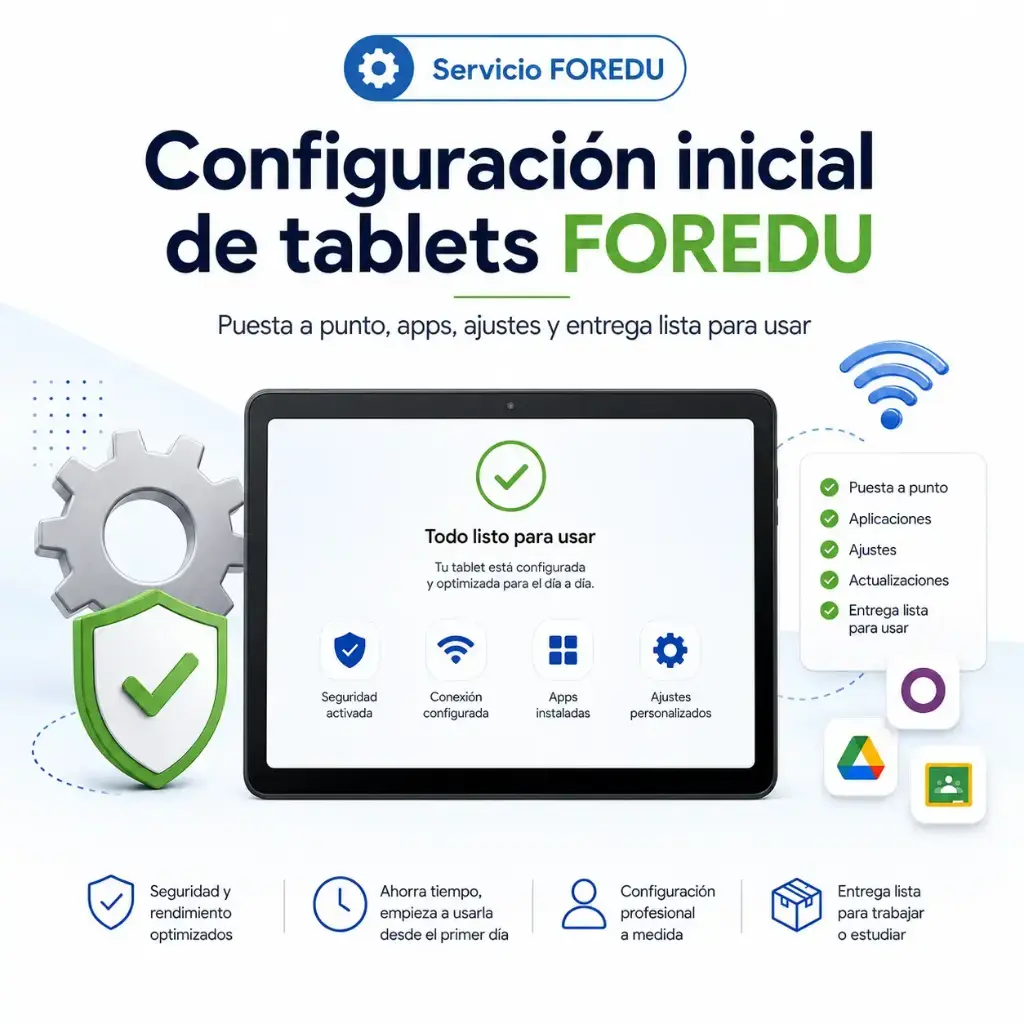 Configuración Inicial de Tablet